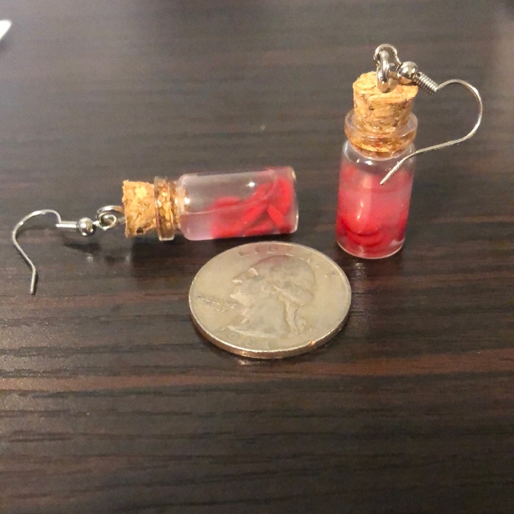 Red Blood Cell earrings